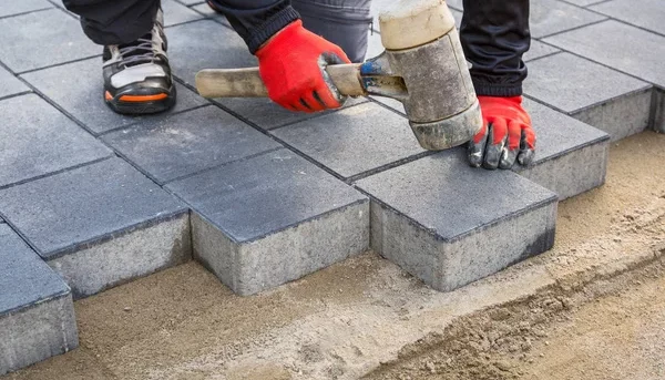 Concrete paver blocks
