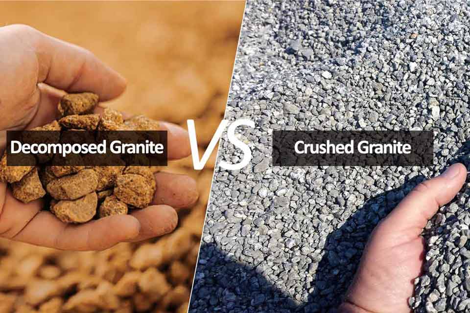 Crushed Granite vs Decomposed Granite
