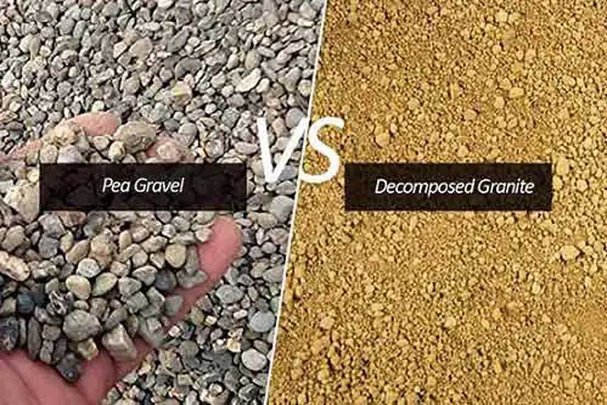 Decomposed Granite vs Pea Gravel