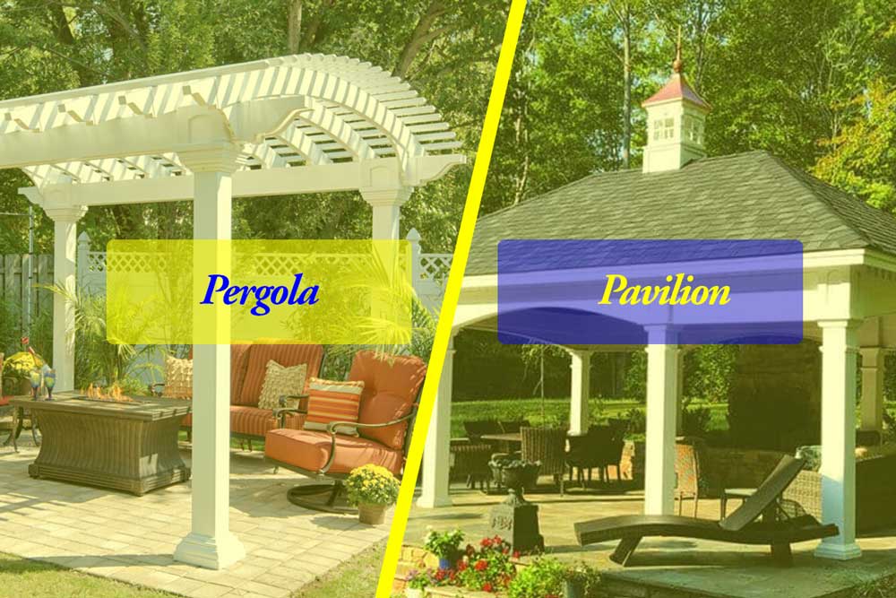 Pavilion vs Pergola compared: Choosing your Outdoor Retreat