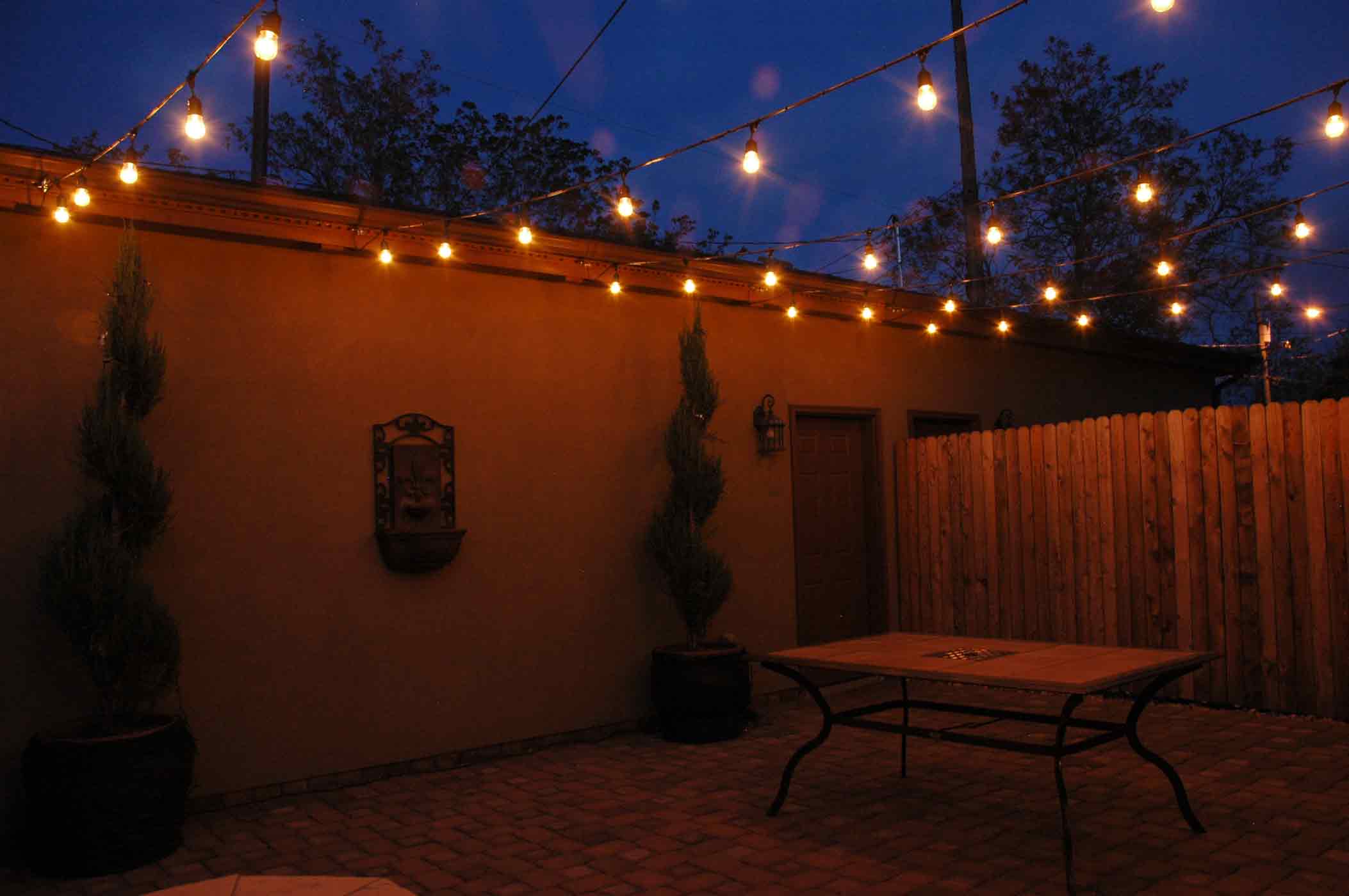 How to: Courtyard lighting