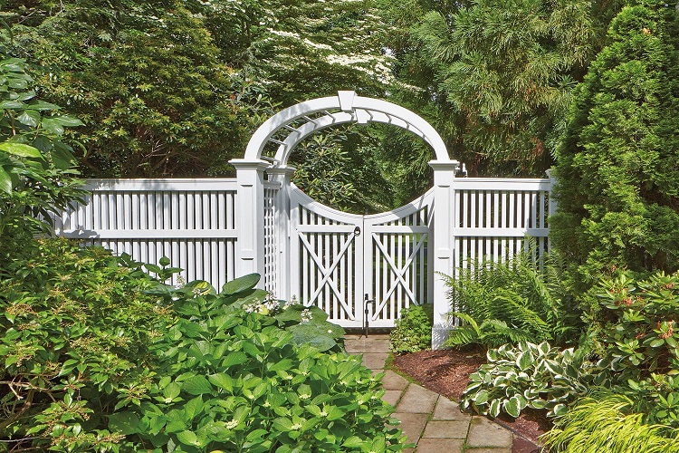 Arched arbor