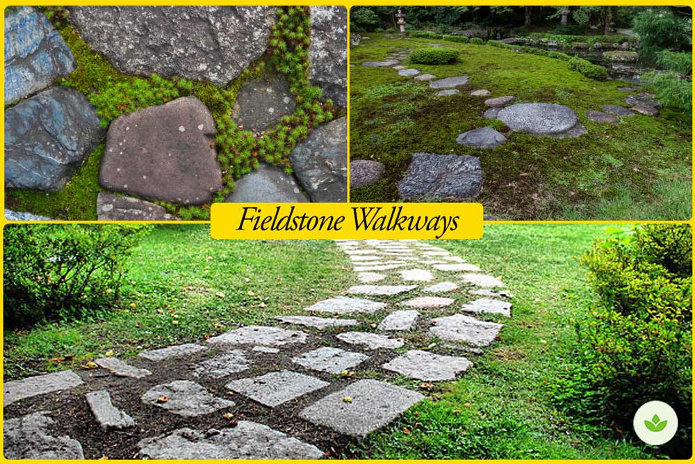 Fieldstone-walkways