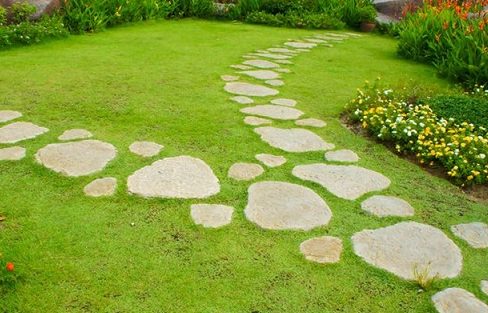 Types of paths: Stepping stone path
