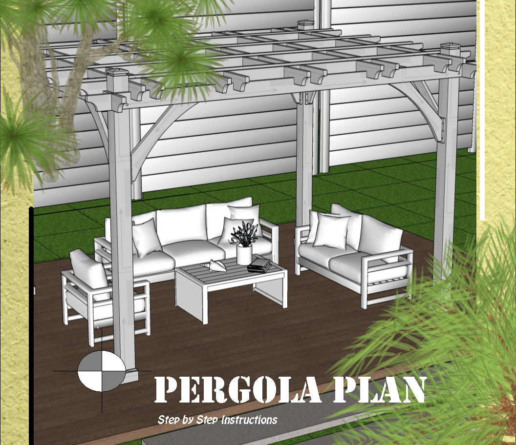 How to build a Pergola 2 (Free plan)